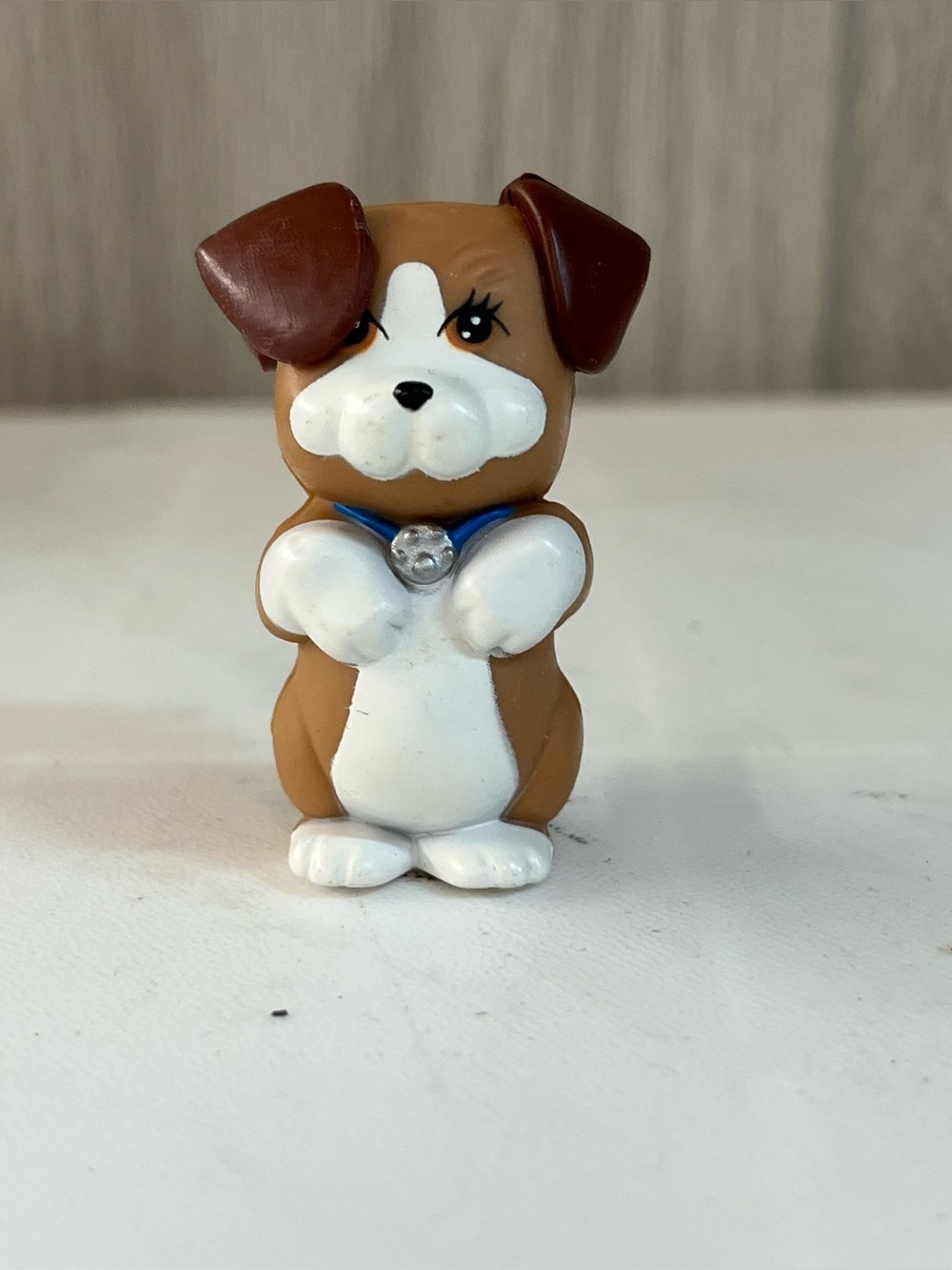 Vintage Kenner Littlest Pet Shop Brown Puppy Dog Pal Pups Prize Winning Show